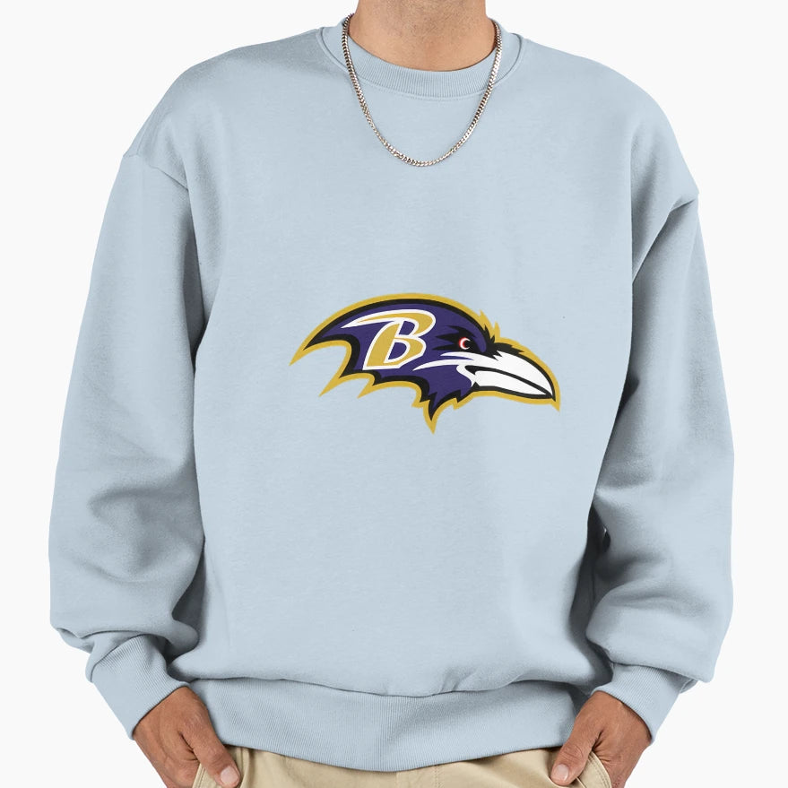 Baltimore Ravens Sweatshirt - Casual Everyday Wear Unisex - T-Shirt, Sweatshirt, Hoodie