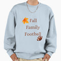 Fall Family Football Sweatshirt - Unique Graphic for Adults - T-Shirt, Sweatshirt, Hoodie