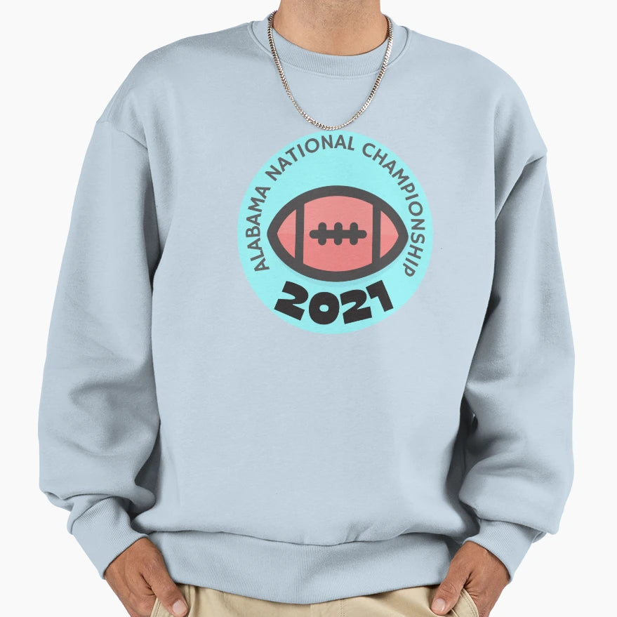 Alabama National Championship Sweatshirt - Aesthetic Graphic for Adults - T-Shirt, Sweatshirt, Hoodie