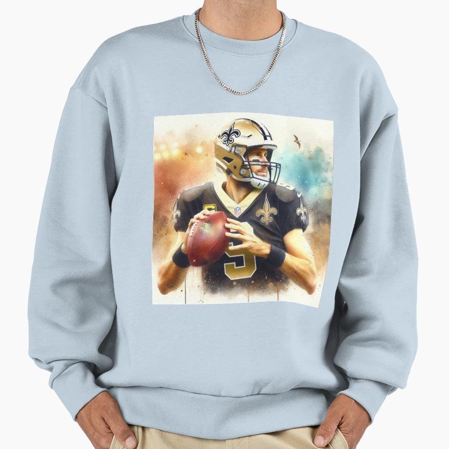 Brees Sweatshirt - Fun Novelty Design Men Women - T-Shirt, Sweatshirt, Hoodie