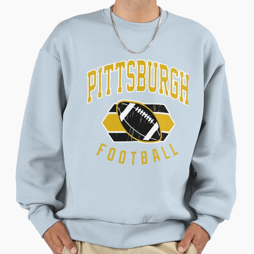 Art Pittsburgh Steelers Sweatshirt - Fun Novelty Design Men Women - T-Shirt, Sweatshirt, Hoodie