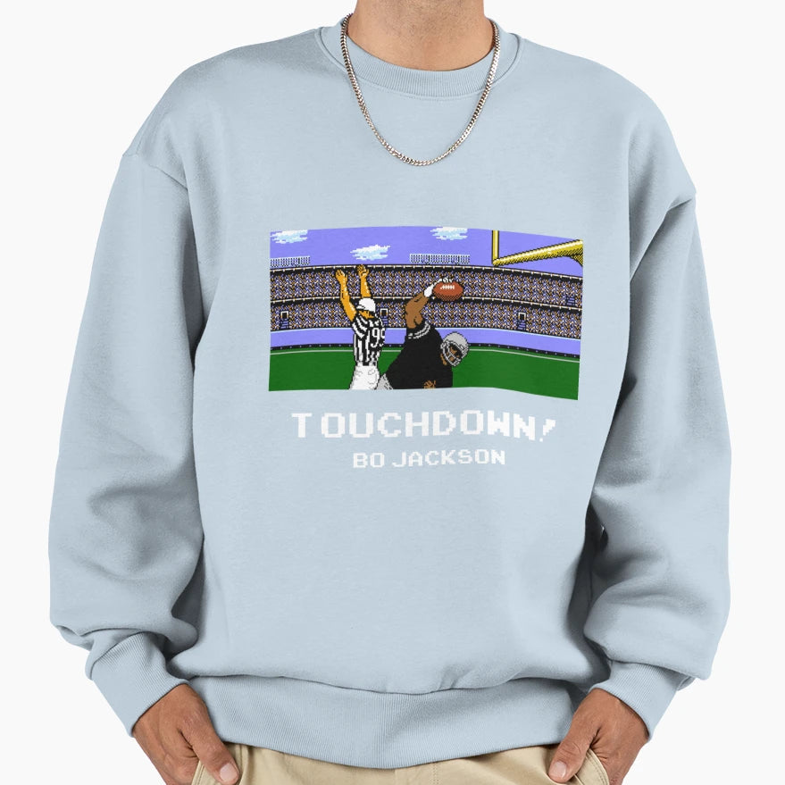 Touchdown Bo Sweatshirt - Casual Everyday Wear Unisex - T-Shirt, Sweatshirt, Hoodie