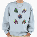 Football Helmet Pack Sweatshirt - Casual Everyday Wear Men Women - T-Shirt, Sweatshirt, Hoodie