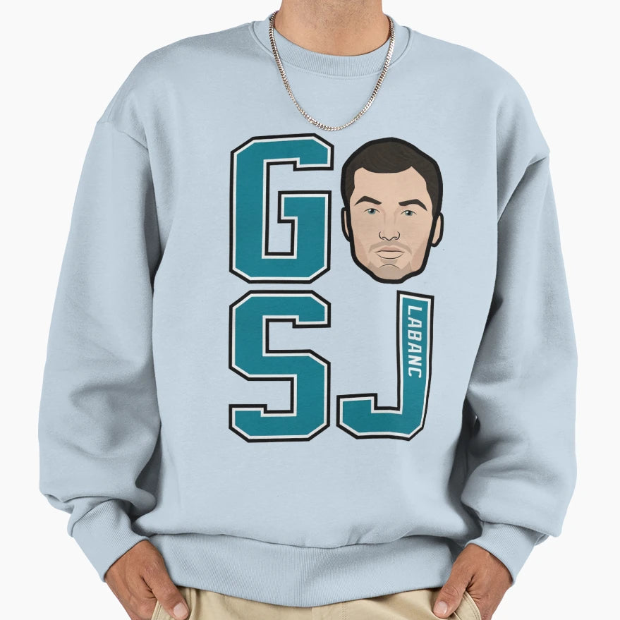 Kevin Labanc Go Sj Sweatshirt - Streetwear Style Men Women - T-Shirt, Sweatshirt, Hoodie