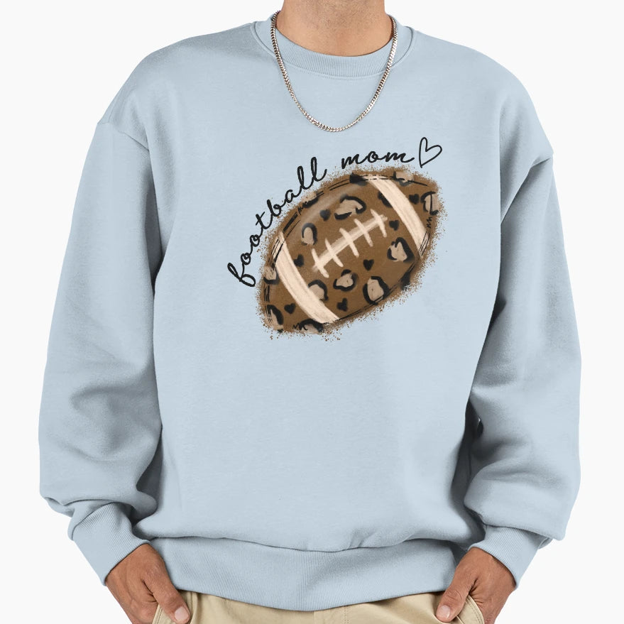 Football Mom Sweatshirt - Aesthetic Graphic Unisex - T-Shirt, Sweatshirt, Hoodie