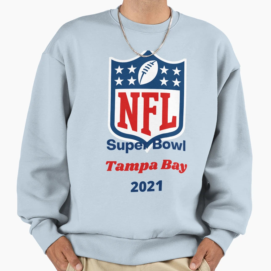 Nfl Super Bowl Sweatshirt - Trendy Graphic Unisex - T-Shirt, Sweatshirt, Hoodie