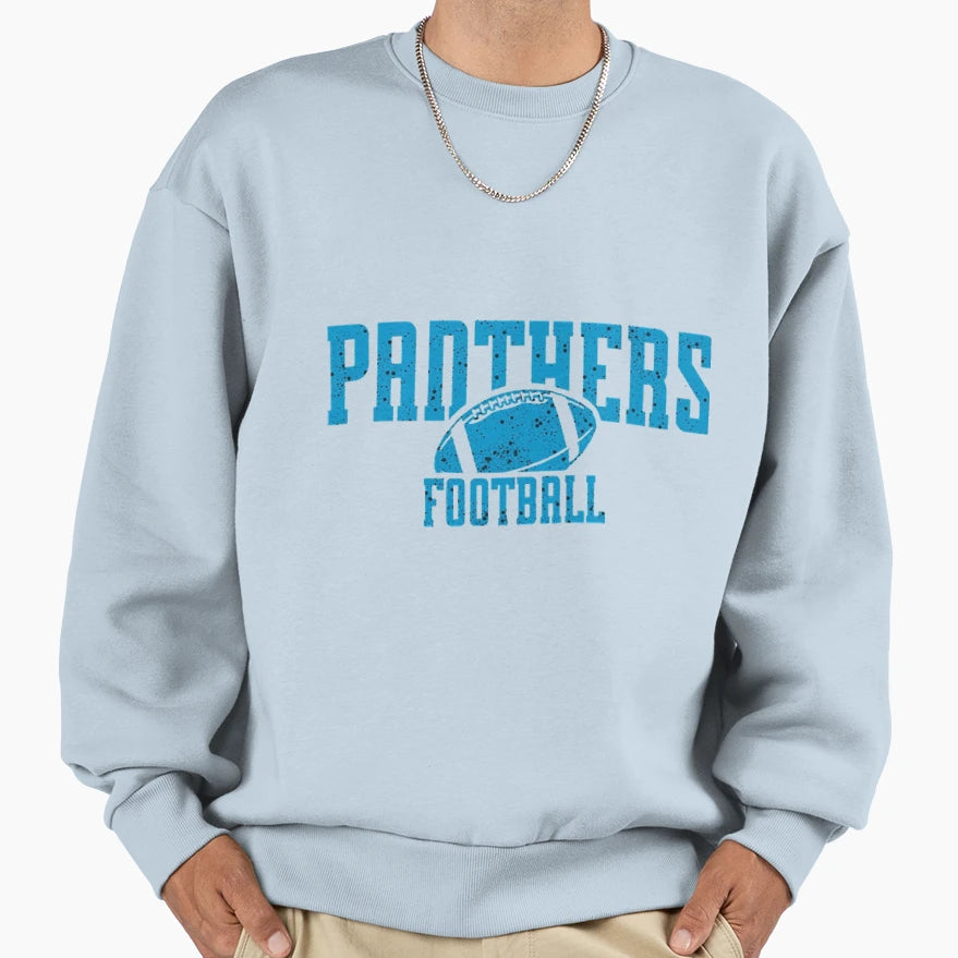 Art Carolina Panthers Sweatshirt - Novelty Apparel for Adults - T-Shirt, Sweatshirt, Hoodie