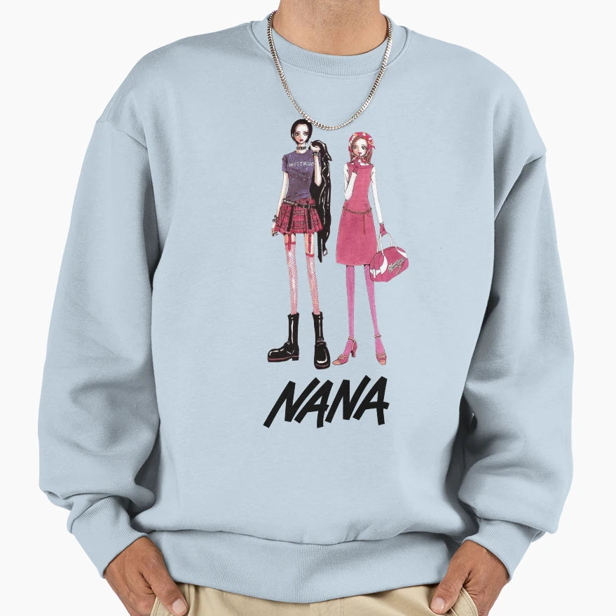 Nana Lilac Sweatshirt - Aesthetic Graphic Men Women - T-Shirt, Sweatshirt, Hoodie