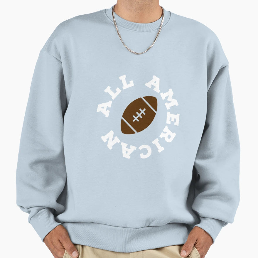 Cw All American Sweatshirt - Fun Novelty Design Men Women - T-Shirt, Sweatshirt, Hoodie