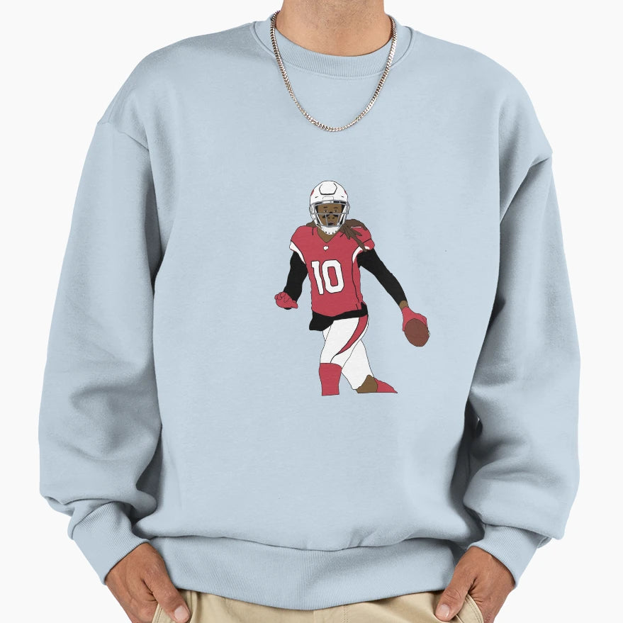 Arizona Cardinals Deandre Hopkins Sweatshirt - Custom Art Print Men Women - T-Shirt, Sweatshirt, Hoodie