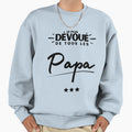 Gift Most Devoted Dad Birthday Sweatshirt - Graphic Print Men Women - T-Shirt, Sweatshirt, Hoodie