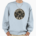Football Dad Badge Sweatshirt - Minimalist Print for Adults - T-Shirt, Sweatshirt, Hoodie