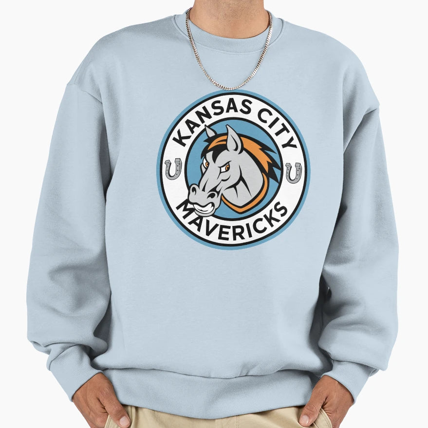 Kansas City Mavericks Sweatshirt - Fun Novelty Design Men Women - T-Shirt, Sweatshirt, Hoodie