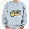 Softball Nana Leopard Softball Sweatshirt - Fun Novelty Design Men Women - T-Shirt, Sweatshirt, Hoodie