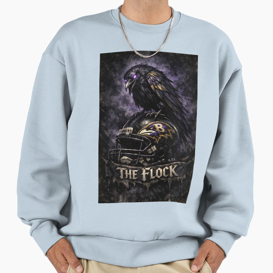 Baltimore Ravens Sweatshirt - Fun Novelty Design Men Women - T-Shirt, Sweatshirt, Hoodie
