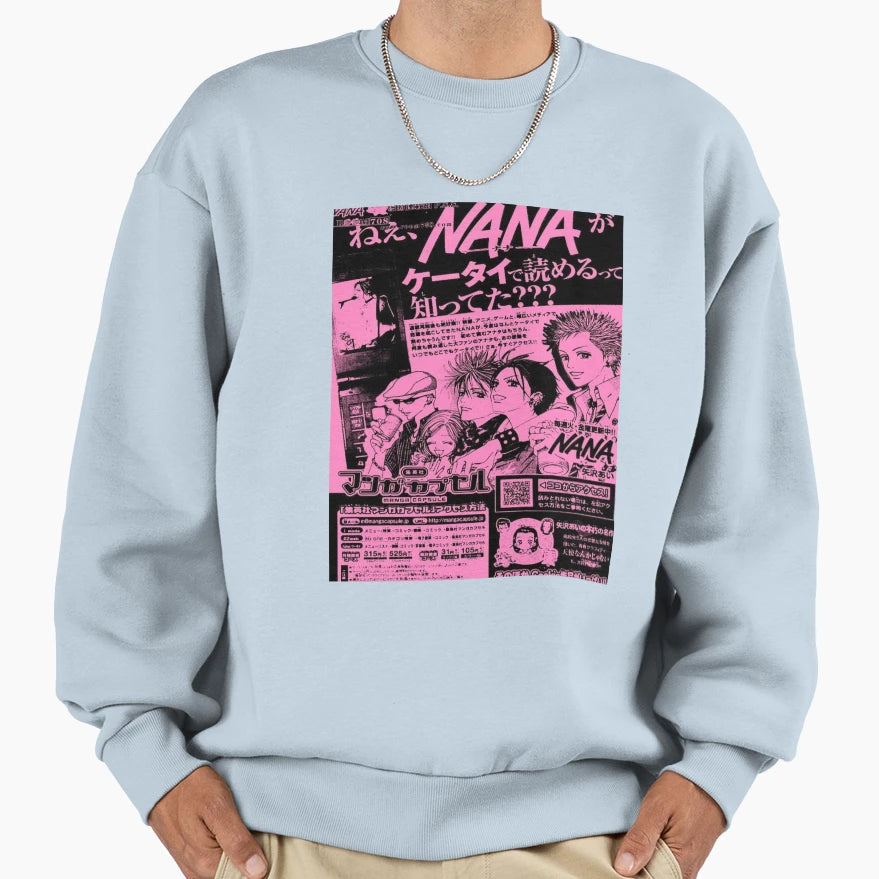 Anime Sweatshirt - Custom Art Print for Adults - T-Shirt, Sweatshirt, Hoodie