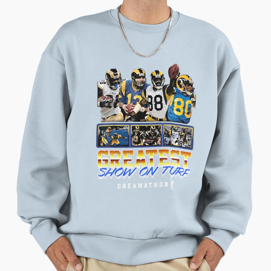 Greatest Show Tu Rf Sweatshirt - Graphic Print Unisex - T-Shirt, Sweatshirt, Hoodie