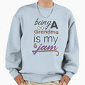 Being Grandma Is My Jam Funny Sweatshirt - Minimalist Print Men Women - T-Shirt, Sweatshirt, Hoodie