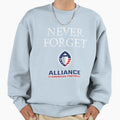 Never Forget Aaf Alliance American Sweatshirt - Trendy Graphic for Adults - T-Shirt, Sweatshirt, Hoodie
