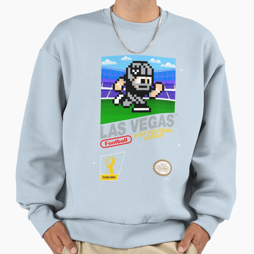 Las Vegas Raiders 8 Bit Videogames Sweatshirt - Novelty Apparel Men Women - T-Shirt, Sweatshirt, Hoodie
