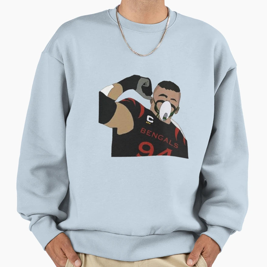 Sam Hubbard 99 Yard Touchdown Sweatshirt - Unique Graphic for Adults - T-Shirt, Sweatshirt, Hoodie