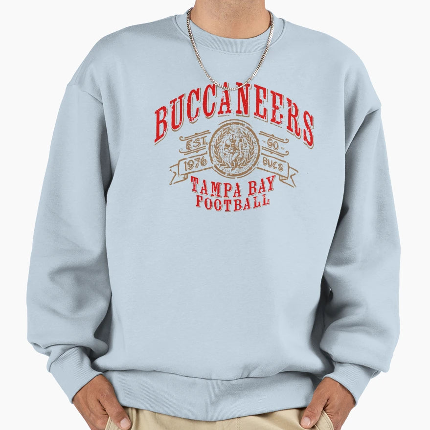 Buccaneers Football Sweatshirt - Graphic Print Men Women - T-Shirt, Sweatshirt, Hoodie
