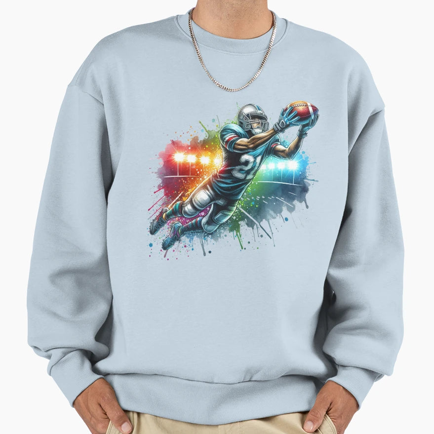 Ruby Player American Football Sweatshirt - Unique Graphic Unisex - T-Shirt, Sweatshirt, Hoodie
