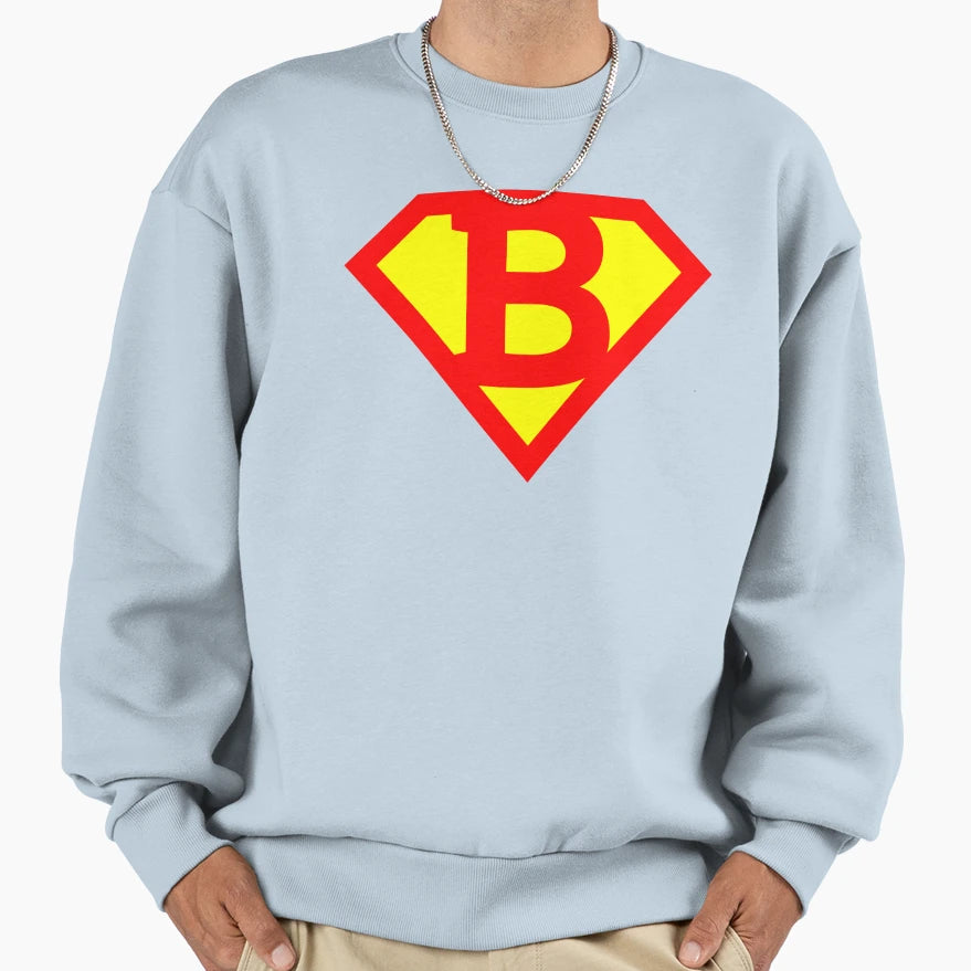 Letter B Vol 4 Z Super Letter Sweatshirt - Graphic Print for Adults - T-Shirt, Sweatshirt, Hoodie