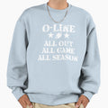 American Football Offensive Lineman All Sweatshirt - Trendy Graphic Unisex - T-Shirt, Sweatshirt, Hoodie