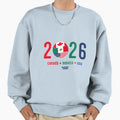 World Cup 2026 Host Nations Soccer Sweatshirt - Trendy Graphic Unisex - T-Shirt, Sweatshirt, Hoodie