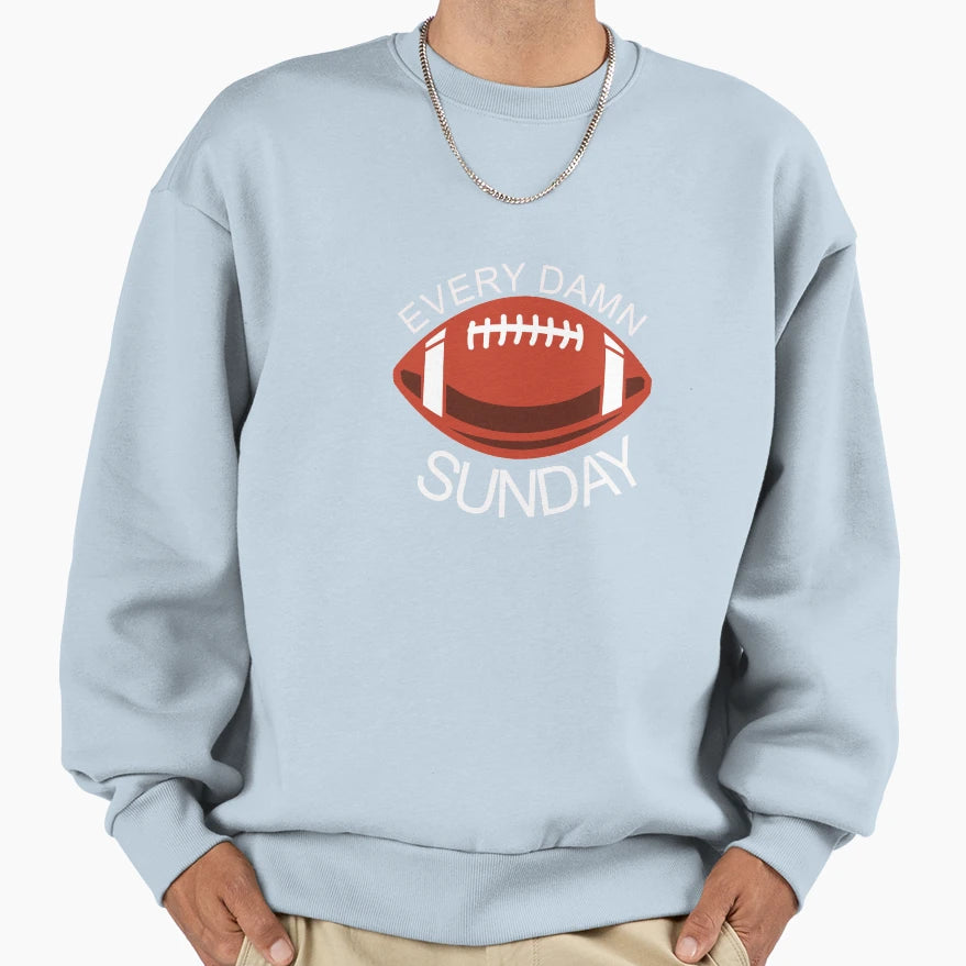 American Football Every Damn Sweatshirt - Custom Art Print for Adults - T-Shirt, Sweatshirt, Hoodie