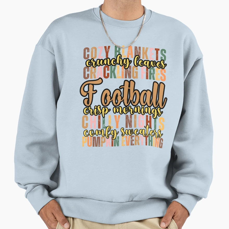 Colorful Fall Season Sweatshirt - Custom Art Print Unisex - T-Shirt, Sweatshirt, Hoodie