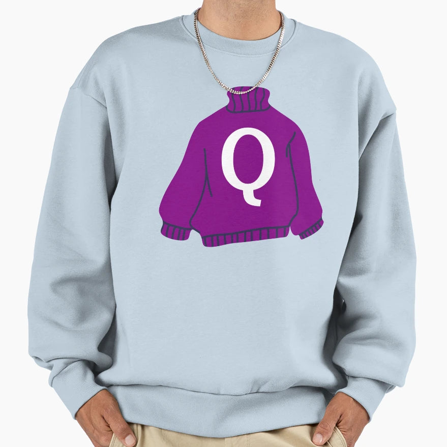 Letter Sweatshirt - Aesthetic Graphic for Adults - T-Shirt, Sweatshirt, Hoodie