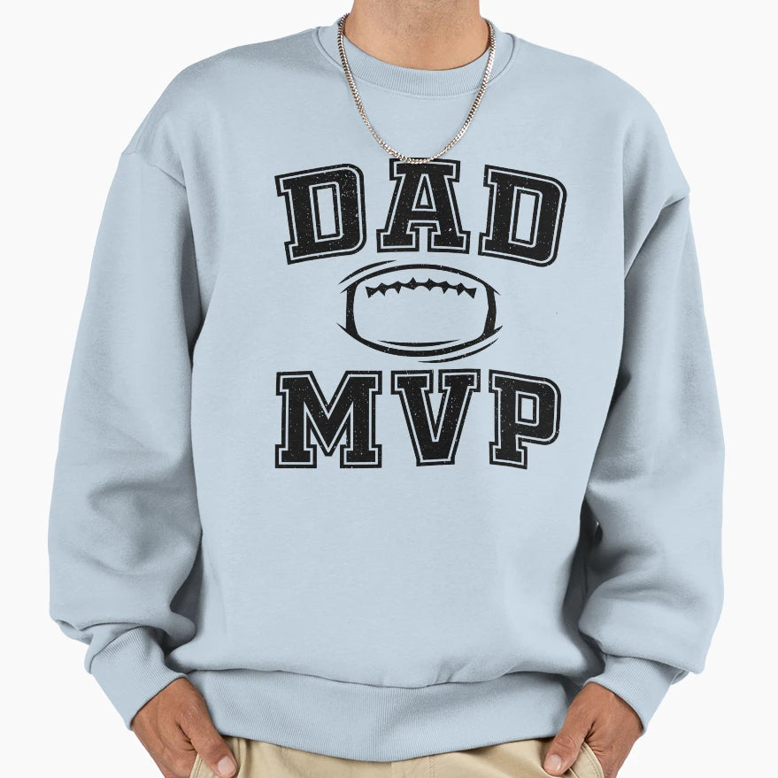 Dad Mvp Sweatshirt - Graphic Print for Adults - T-Shirt, Sweatshirt, Hoodie