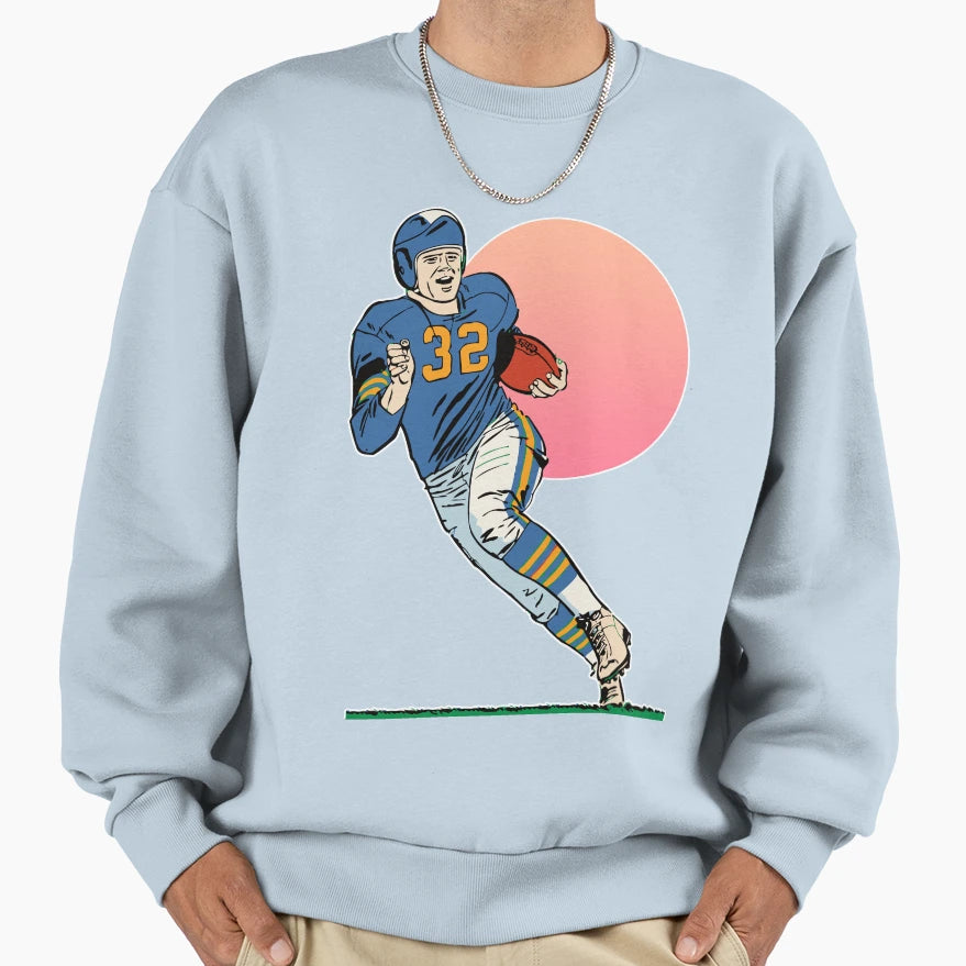 American Football Touchdown Sweatshirt - Fun Novelty Design Men Women - T-Shirt, Sweatshirt, Hoodie