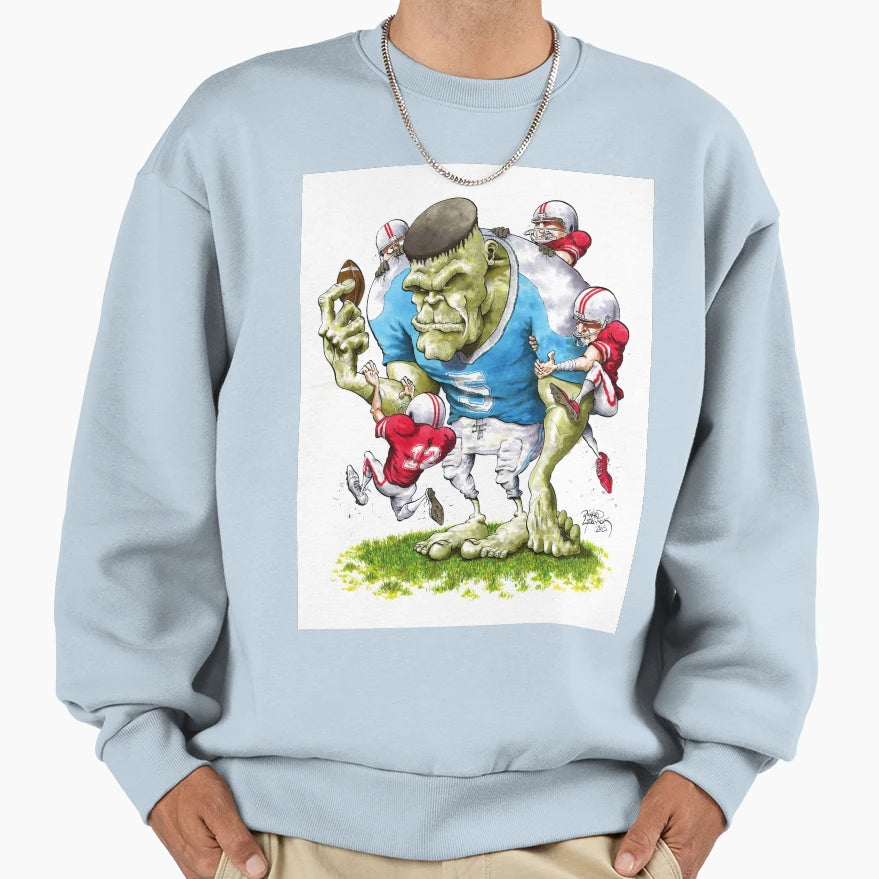 Ideal Football Player Sweatshirt - Custom Art Print Men Women - T-Shirt, Sweatshirt, Hoodie