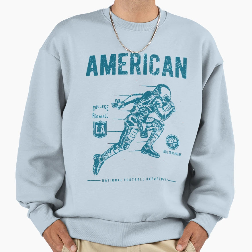 Football Sweatshirt - Novelty Apparel for Adults - T-Shirt, Sweatshirt, Hoodie