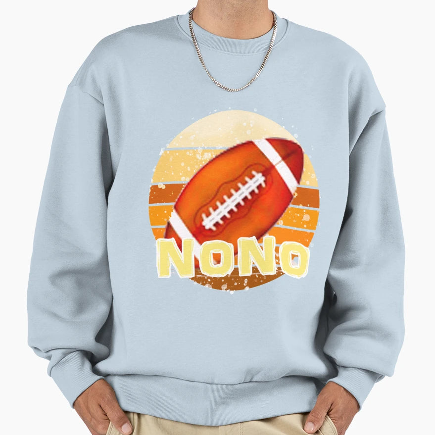 Nono Rugby Rugby Ball Sweatshirt - Novelty Apparel Men Women - T-Shirt, Sweatshirt, Hoodie