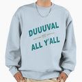 Duuuval Jacksonville Florida Pride Sweatshirt - Custom Art Print Unisex - T-Shirt, Sweatshirt, Hoodie