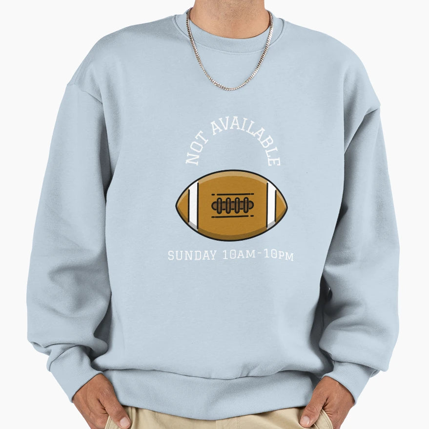 Football Fan Dad Gift Season Sweatshirt - Custom Art Print Unisex - T-Shirt, Sweatshirt, Hoodie