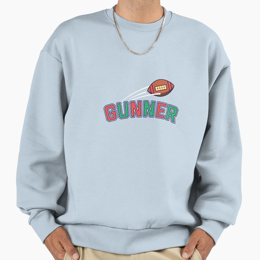 Gunner Shooter American Football Sweatshirt - Custom Art Print for Adults - T-Shirt, Sweatshirt, Hoodie