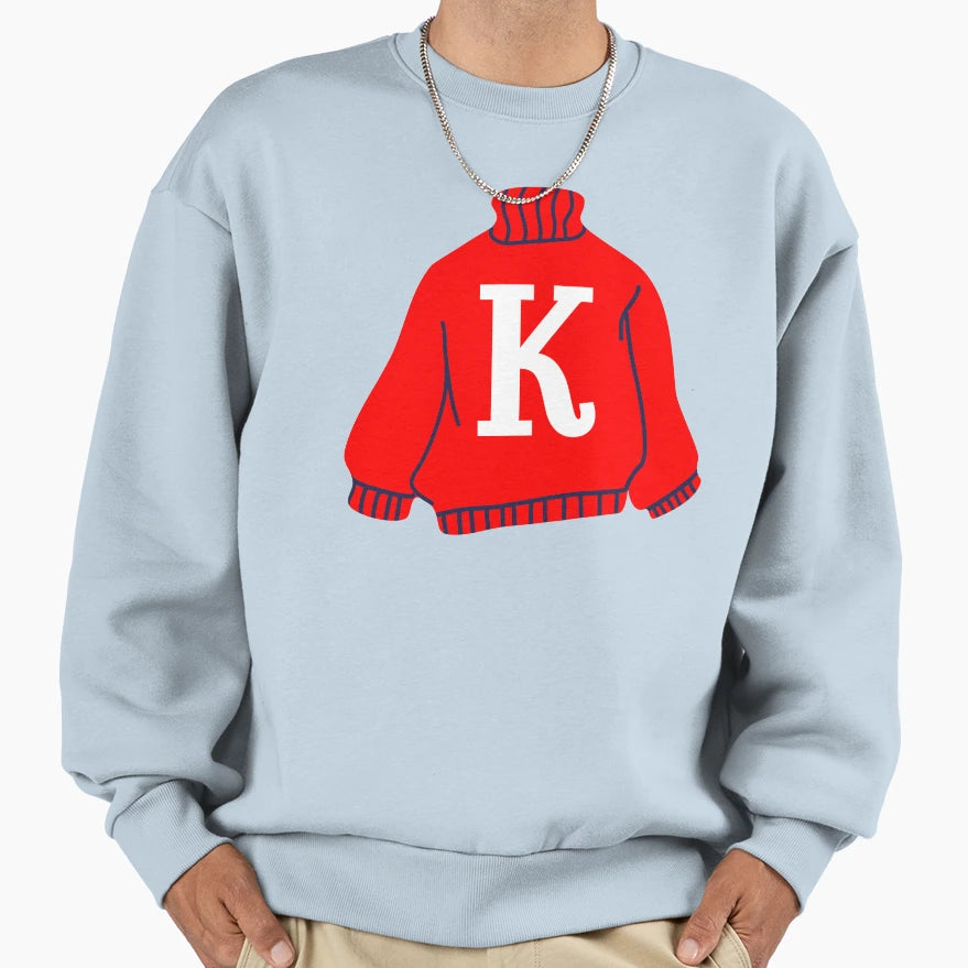 Letter Sweatshirt - Streetwear Style for Adults - T-Shirt, Sweatshirt, Hoodie