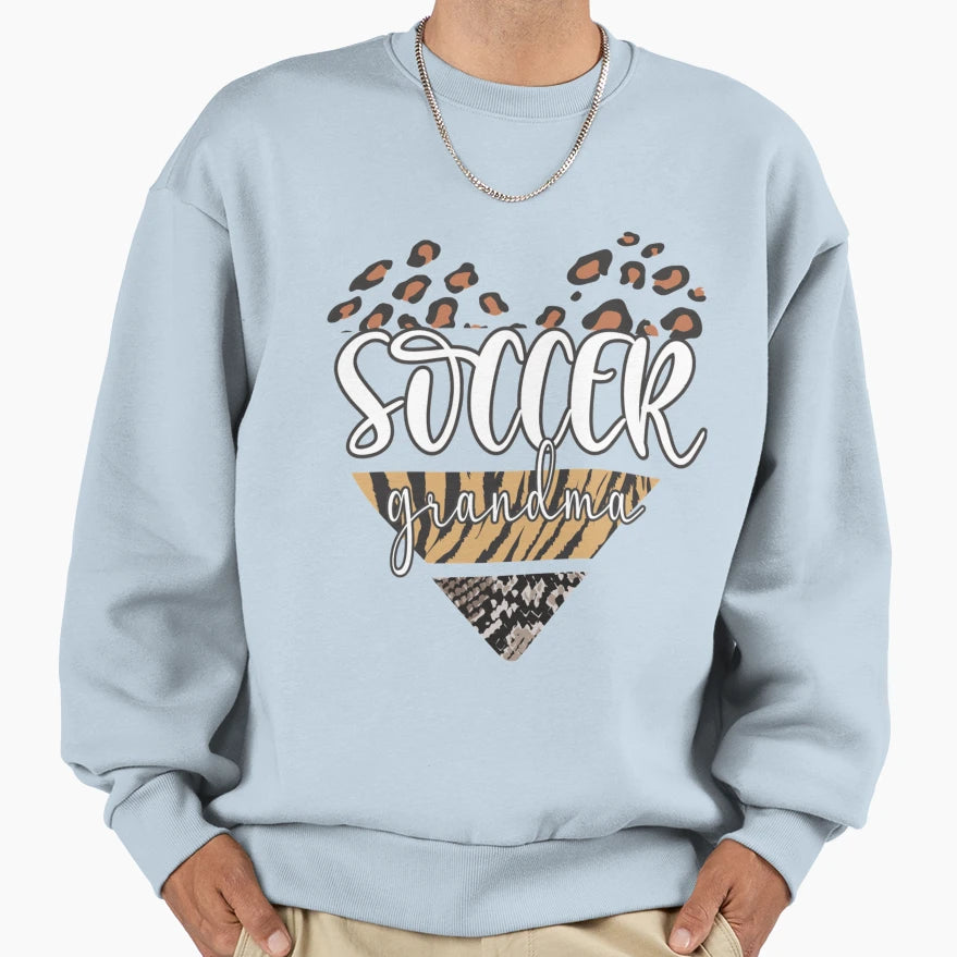 Proud Soccer Grandma Soccer Player T-Shirt - Custom Art Print Men Women - T-Shirt, Sweatshirt, Hoodie