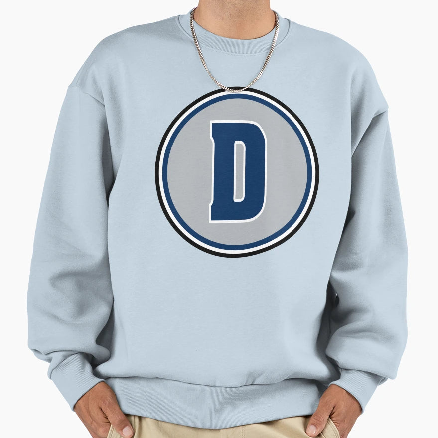 D Circle Sweatshirt - Casual Everyday Wear Men Women - T-Shirt, Sweatshirt, Hoodie