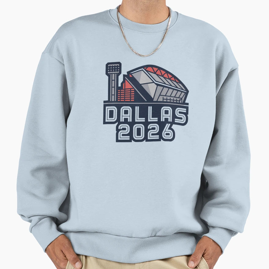 Dallas 2026 Texas Soccer Souvenir V9 T-Shirt - Aesthetic Graphic Unisex - T-Shirt, Sweatshirt, Hoodie
