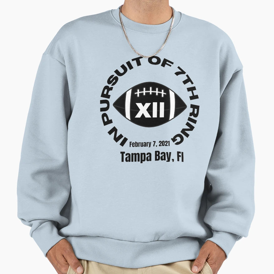 Tampa Bay Florida Pursuit 7Th Ring Sweatshirt - Custom Art Print Men Women - T-Shirt, Sweatshirt, Hoodie