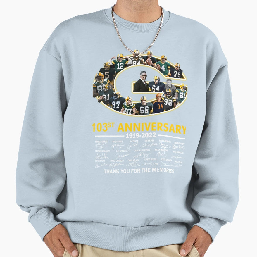 Green Bay Packers Sweatshirt - Custom Art Print Unisex - T-Shirt, Sweatshirt, Hoodie