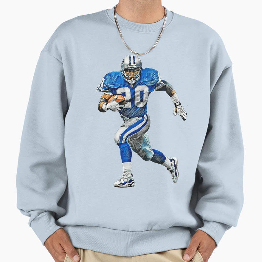 Running Back Sweatshirt - Unique Graphic Men Women - T-Shirt, Sweatshirt, Hoodie