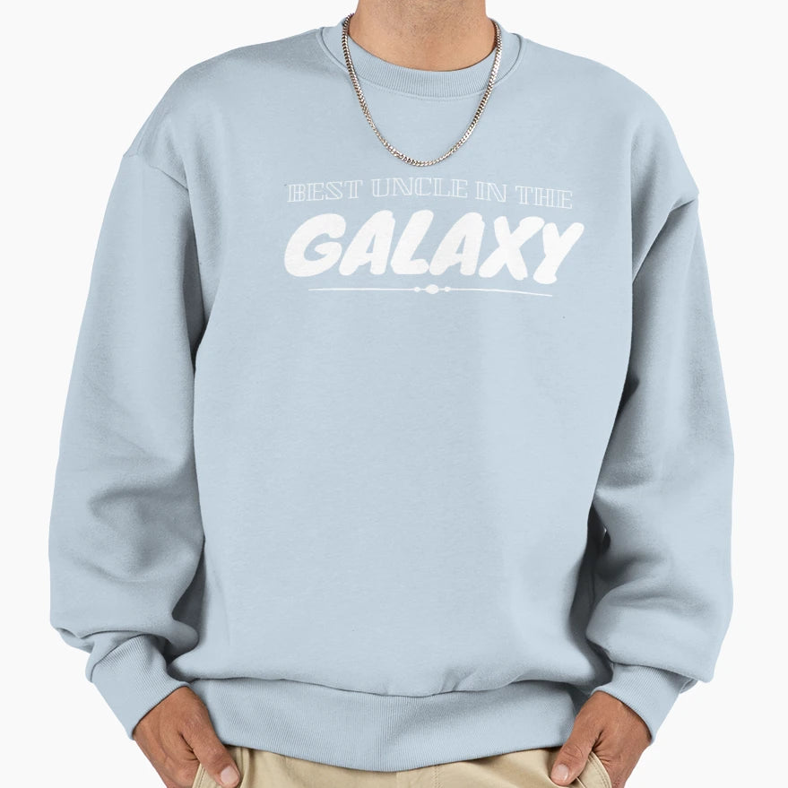 Best Uncle Galaxy Sweatshirt - Streetwear Style Unisex - T-Shirt, Sweatshirt, Hoodie