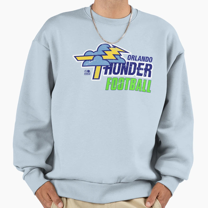 Distressed Orlando Thunder Sweatshirt - Streetwear Style for Adults - T-Shirt, Sweatshirt, Hoodie